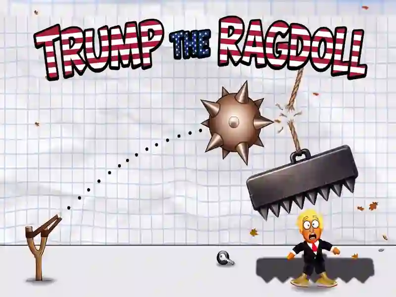 لعبة Trump the Ragdoll على الانترنت