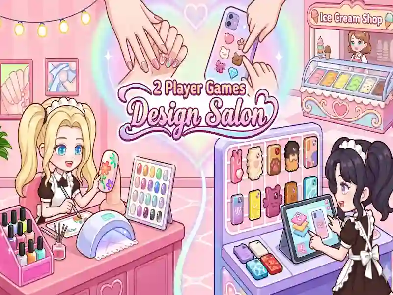 لعبة 2 Player Games Design Salon على الانترنت