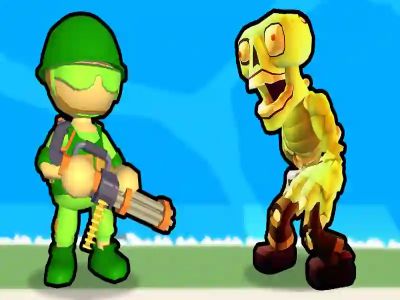 لعبة Stickman Zombie ﺮﻴﻣﺪﺗ على الانترنت