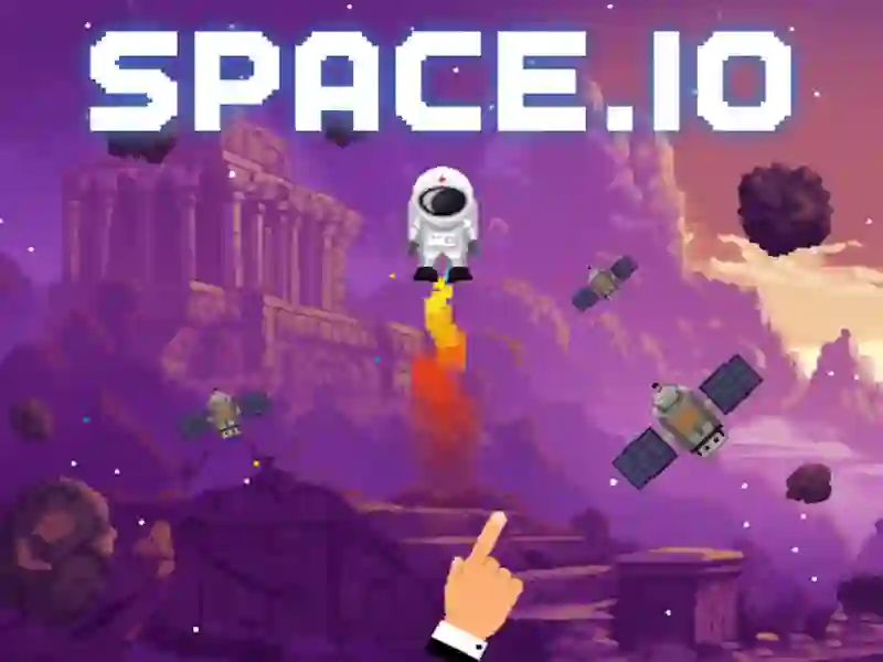 لعبة space io على الانترنت