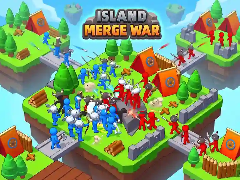 لعبة Island Merge war على الانترنت