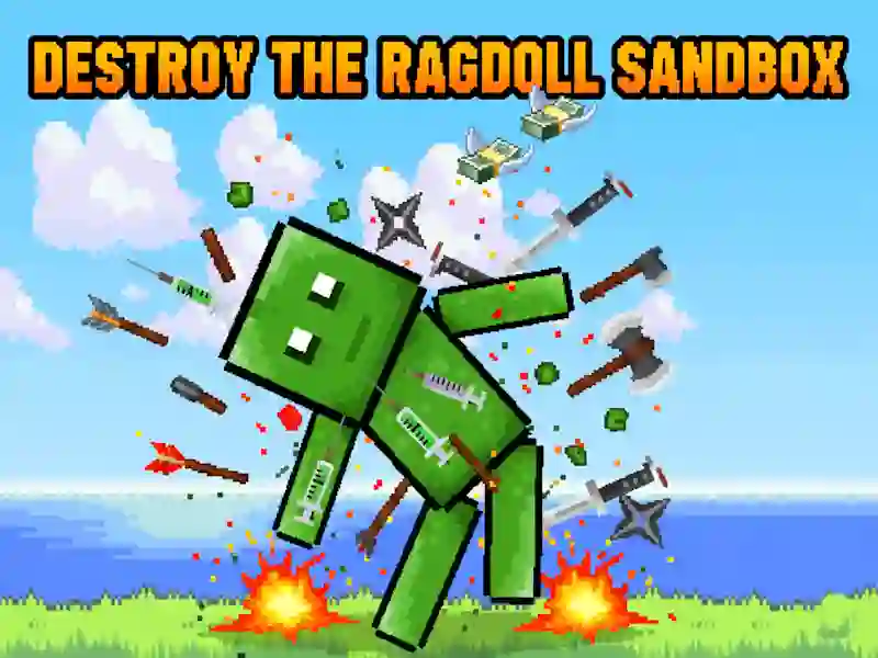 لعبة Destroy the Ragdoll Sandbox على الانترنت