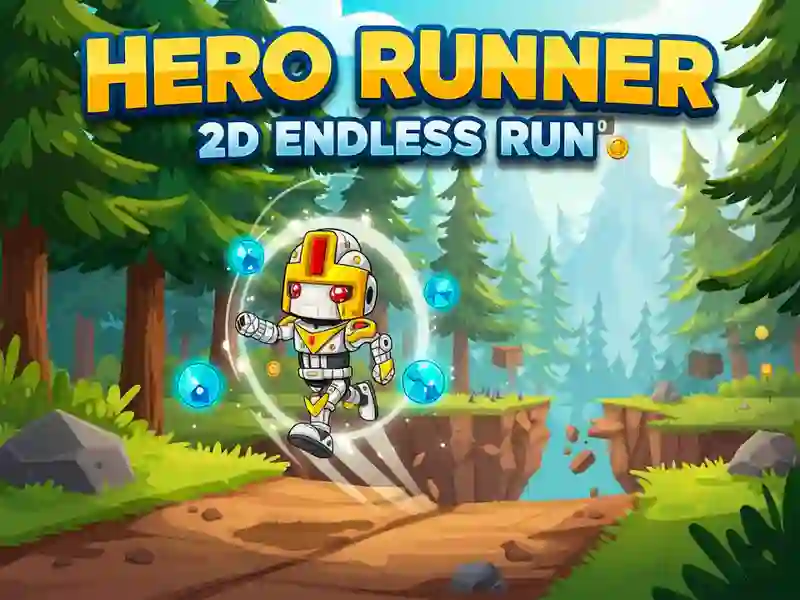 لعبة Hero Runner 2D ﻪﻟ ﺔﻳﺎﻬﻧ ﻻ﻿ ﻞﻴﻐﺸﺗ على الانترنت