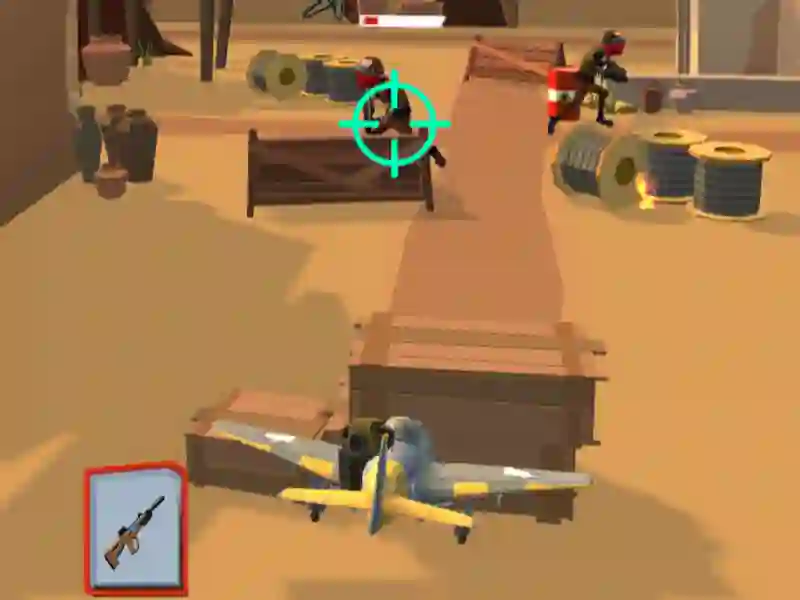 لعبة Crocodilo Beanrot Gunner ﻮﻨﻳﺩﺭﺎﺒﻣﻮﺑ على الانترنت