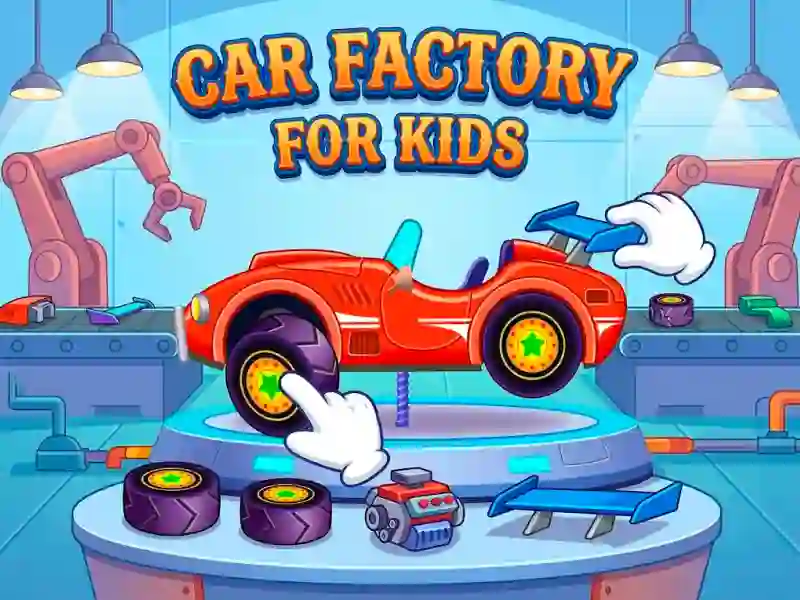 لعبة Car Factory For Kids على الانترنت
