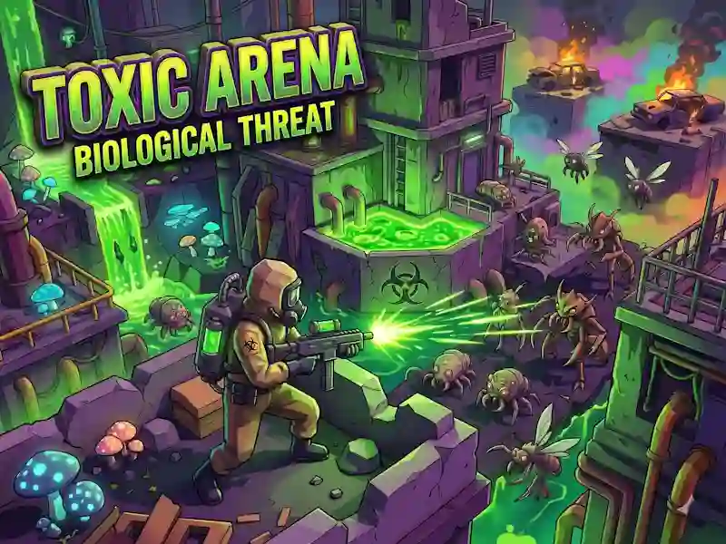 لعبة Toxic Arena Biological Threat على الانترنت