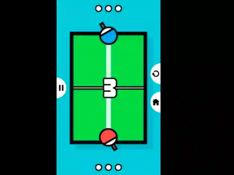 لعبة Ping Pong Tennis Table 2D على الانترنت