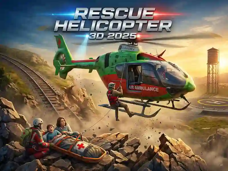 لعبة Rescue Helicopter 3d 2025 على الانترنت
