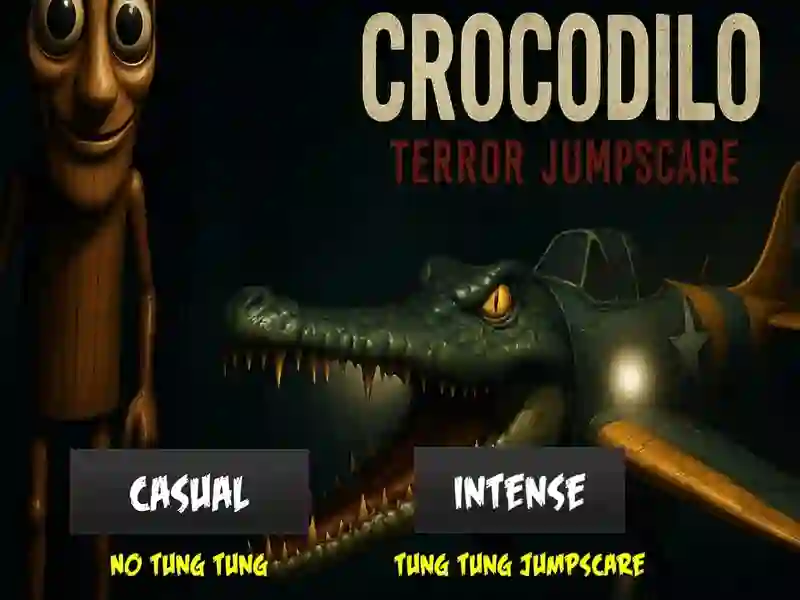 لعبة Bombardino Crocodilo: Jumpscare ﺏﺎﻫﺭﻹ﻿ﺍ على الانترنت