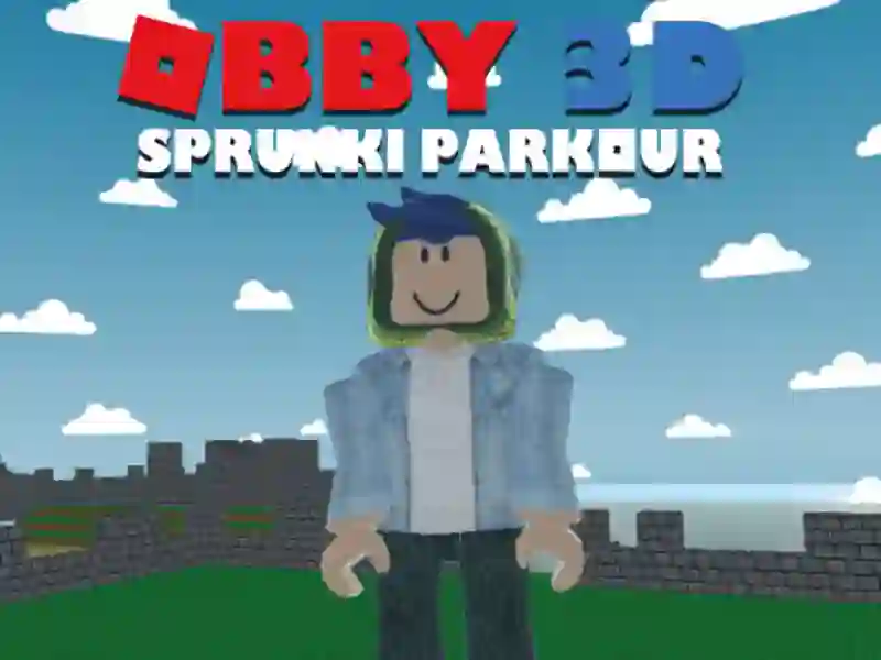 لعبة Obby 3D Sprunki Parkour على الانترنت