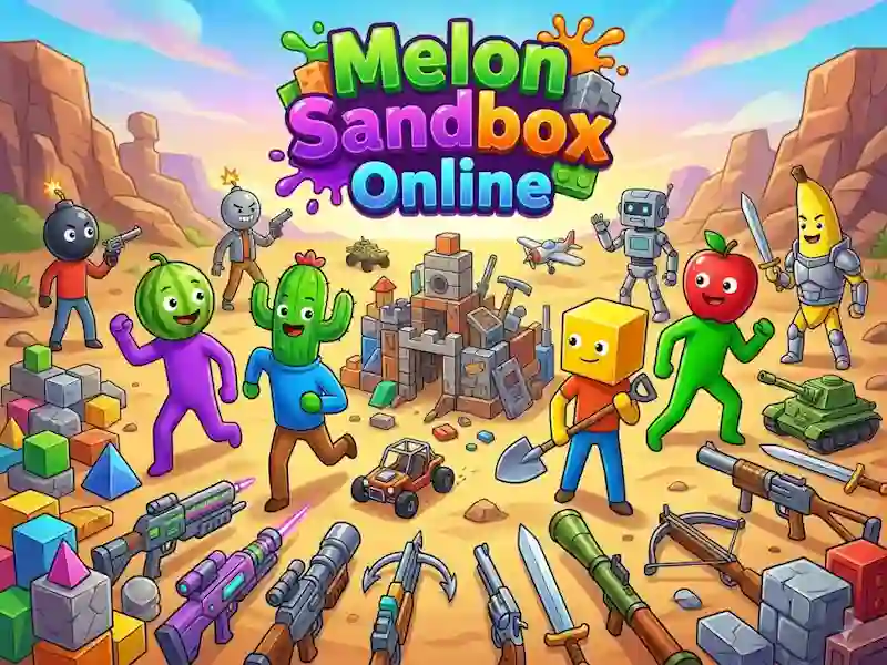 لعبة Melon Sandbox Online على الانترنت