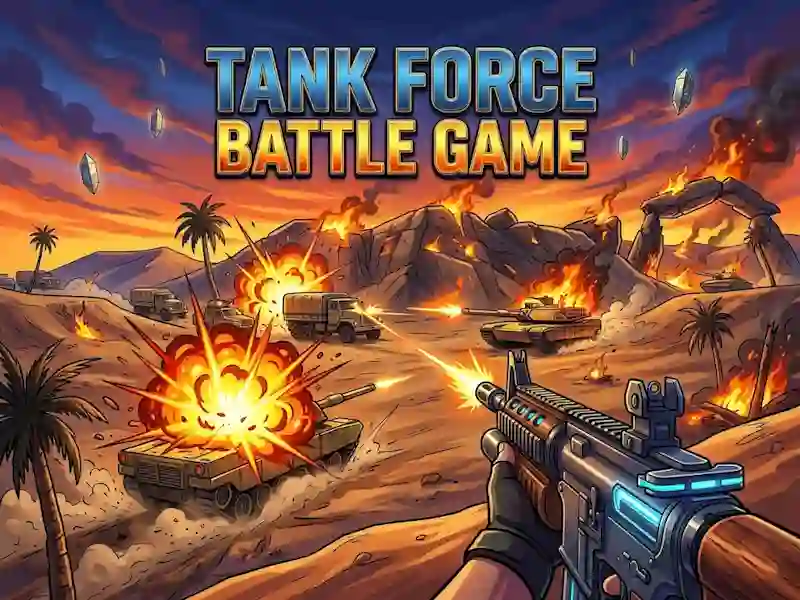 لعبة Tank Force Battle Game على الانترنت