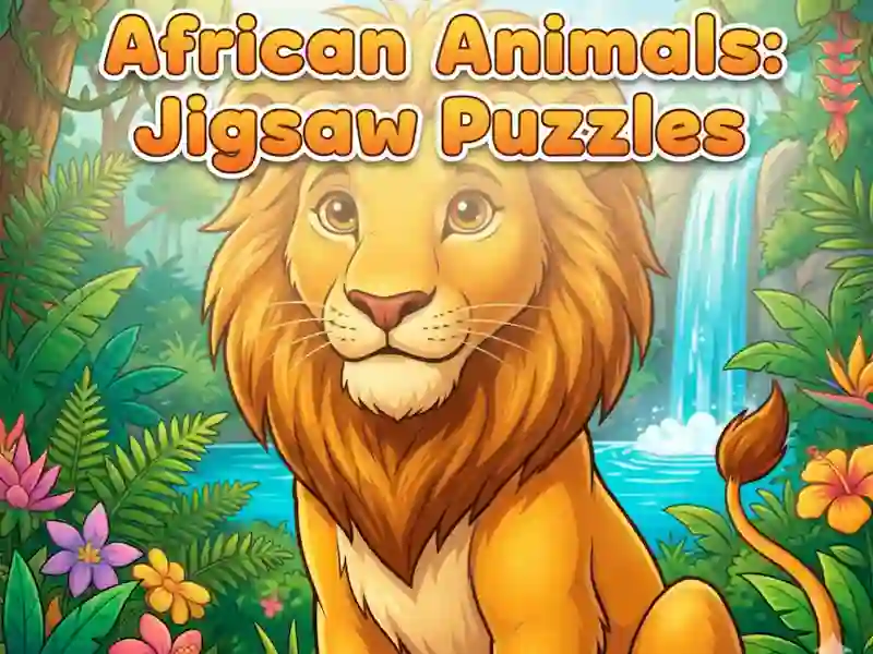 لعبة African Animals: Jigsaw Puzzles على الانترنت
