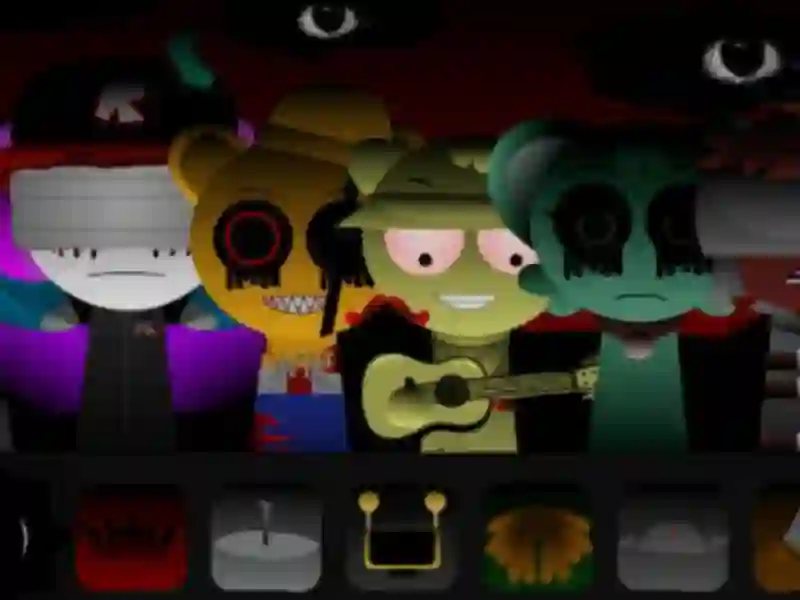 لعبة Sprunki ﺔﻴﺋﺎﻬﻨﻟﺍ 3 ﺔﻠﺣﺮﻤﻟﺍ ﺲﻜﻋ على الانترنت