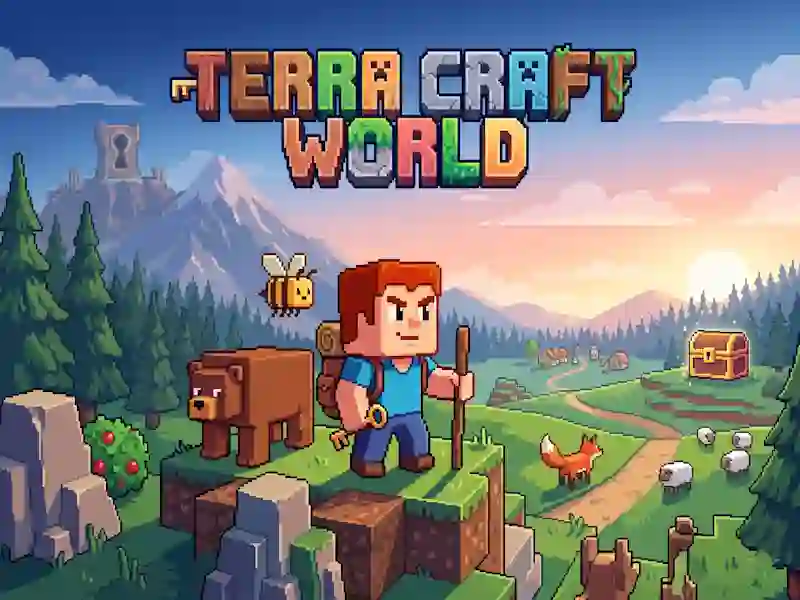 لعبة Terra Craft World على الانترنت