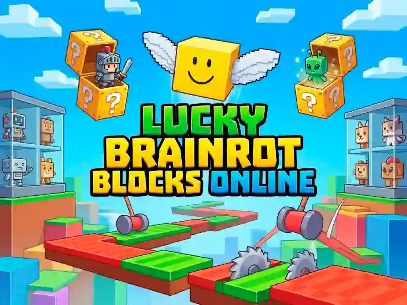 لعبة Lucky Brainrot Blocks Online على الانترنت