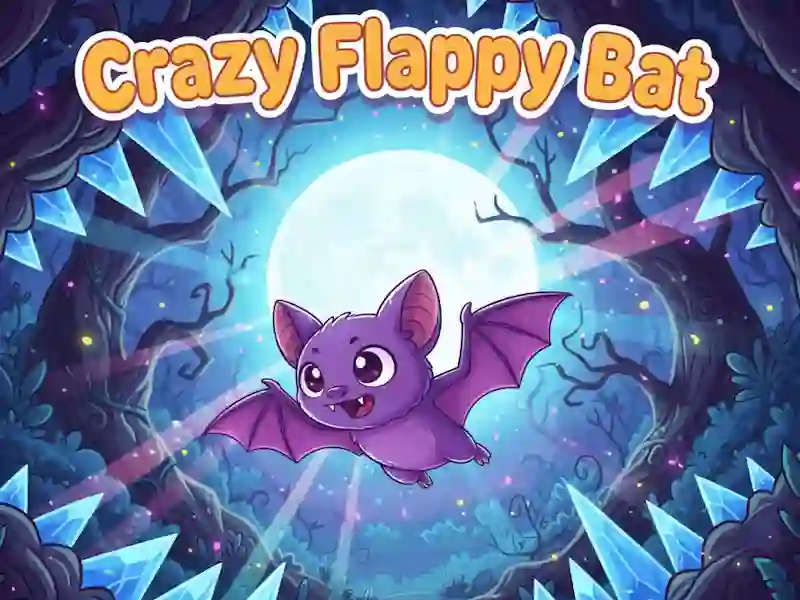 لعبة Crazy Flappy Bat على الانترنت