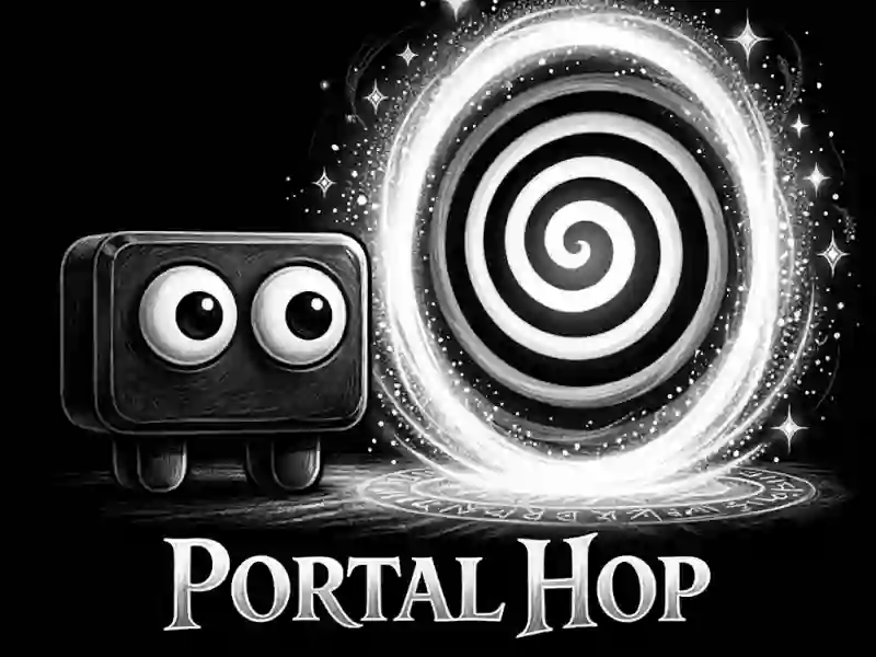 لعبة Portal Hop على الانترنت
