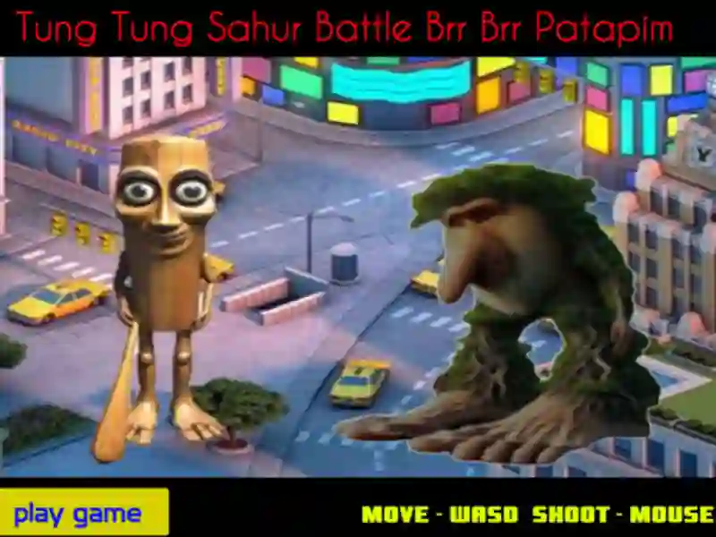 لعبة Tung Tung Sahur Battle Brr Brr Patapim على الانترنت