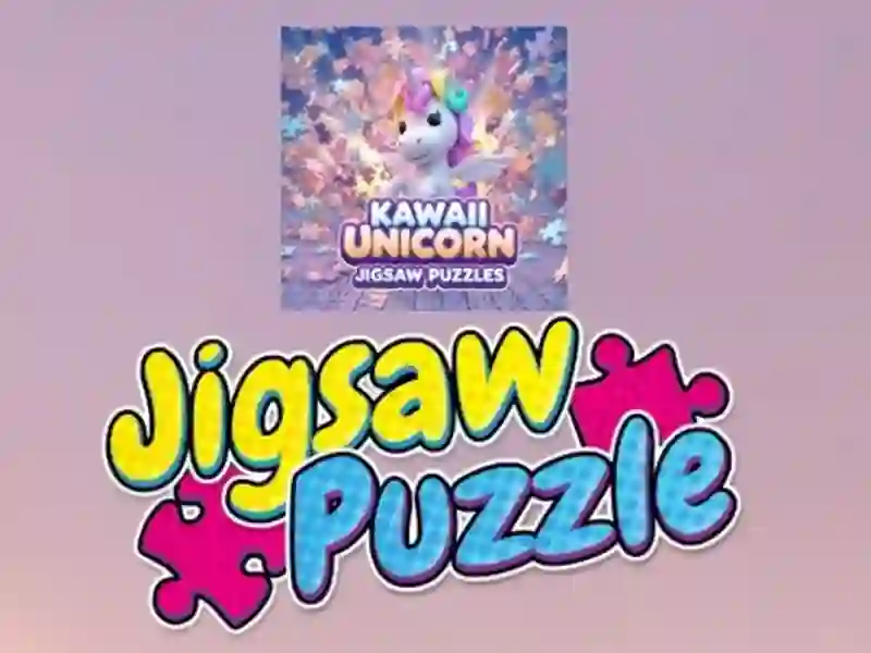 لعبة Kawaii Unicorn Jigsaw Buzzles على الانترنت