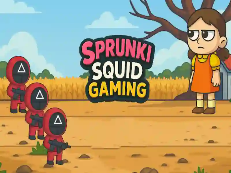 لعبة Sprunki Squid Gaming على الانترنت