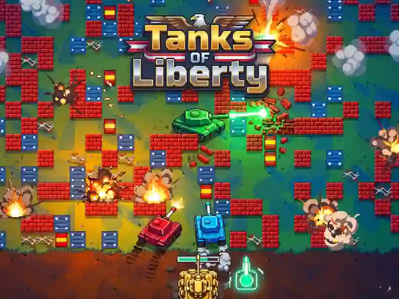 لعبة Tanks Of Liberty على الانترنت