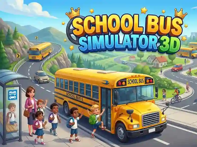 لعبة School Bus Simulator 3D على الانترنت