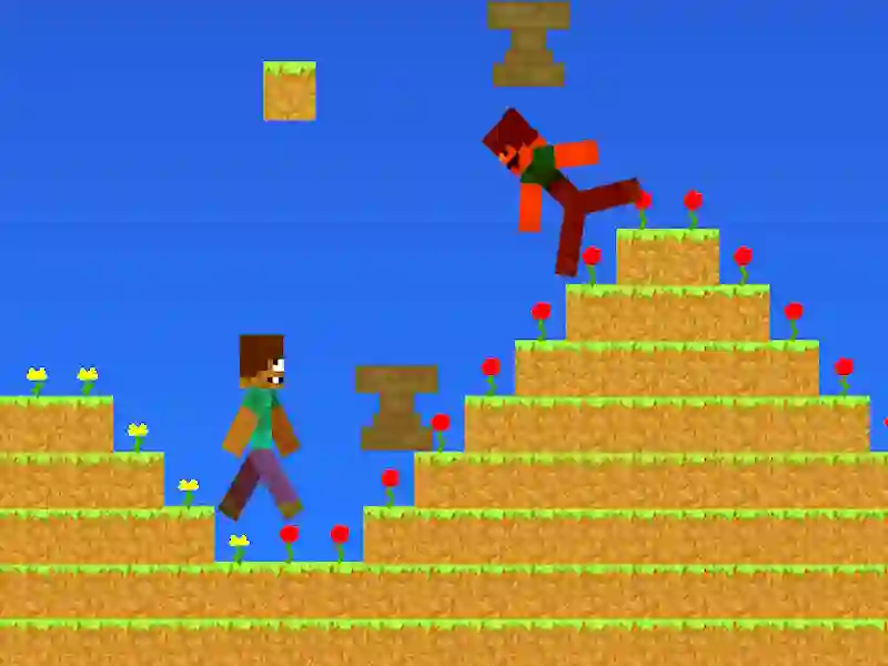 لعبة Noob vs pro ﻦﻜﻟ anvil rain minecraft على الانترنت