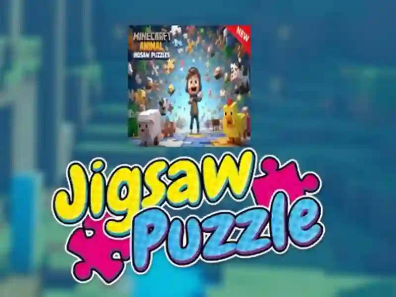 لعبة Minecraft Animal Jigsaw Buzzles على الانترنت