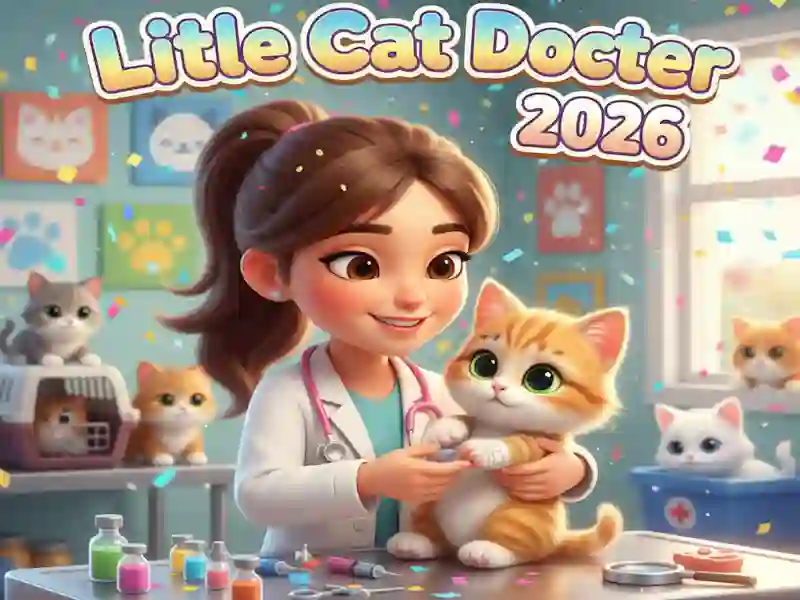 لعبة Little Cat Doctor على الانترنت