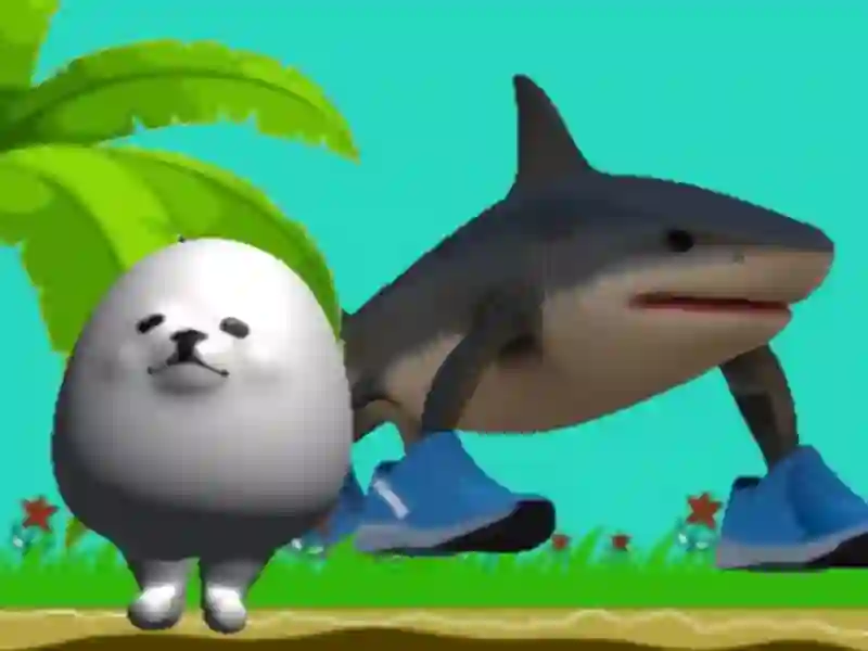 لعبة Eggdog Flappy Tralalero Tralala على الانترنت