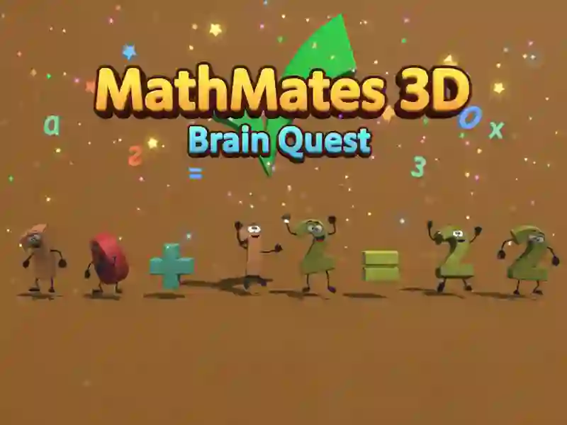 لعبة MathMates 3D: ﻍﺎﻣﺪﻟﺍ ﺔﻤﻬﻣ على الانترنت