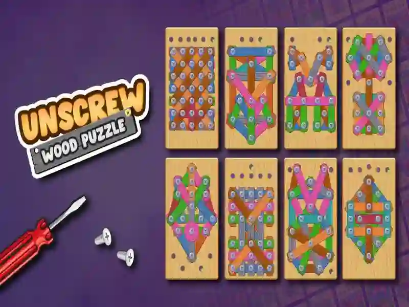 لعبة Upcrew Wood Puzzle على الانترنت