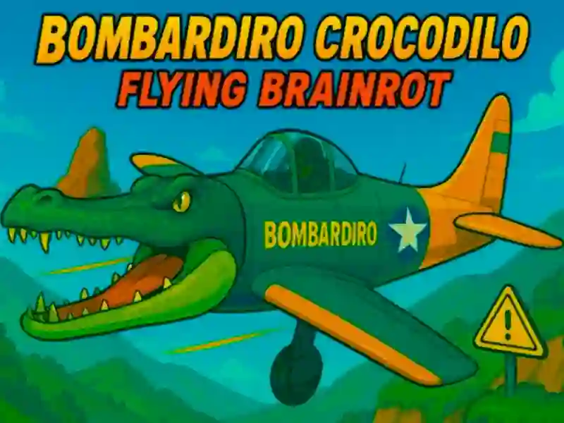 لعبة Bombardiro Crocodilo Flying Beanrot على الانترنت