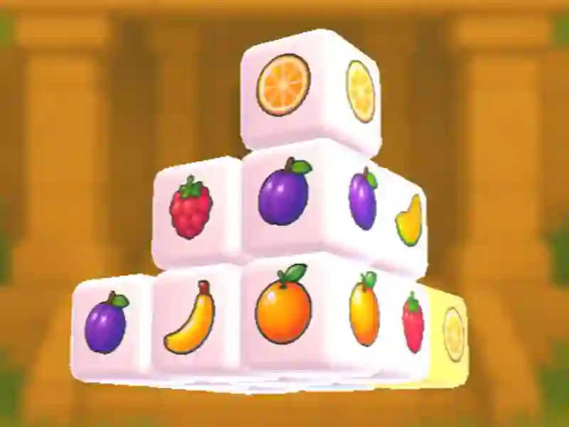لعبة Mahjong Fruit 3D على الانترنت
