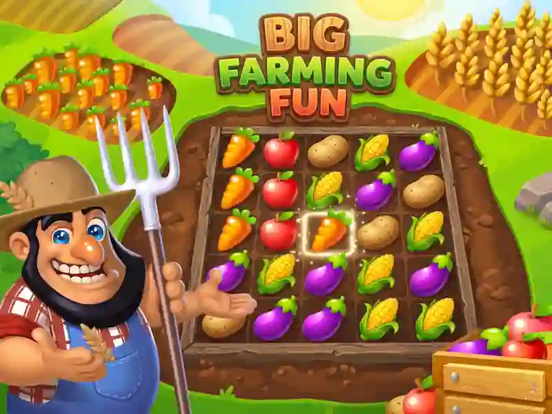 لعبة Big Farming Fun على الانترنت