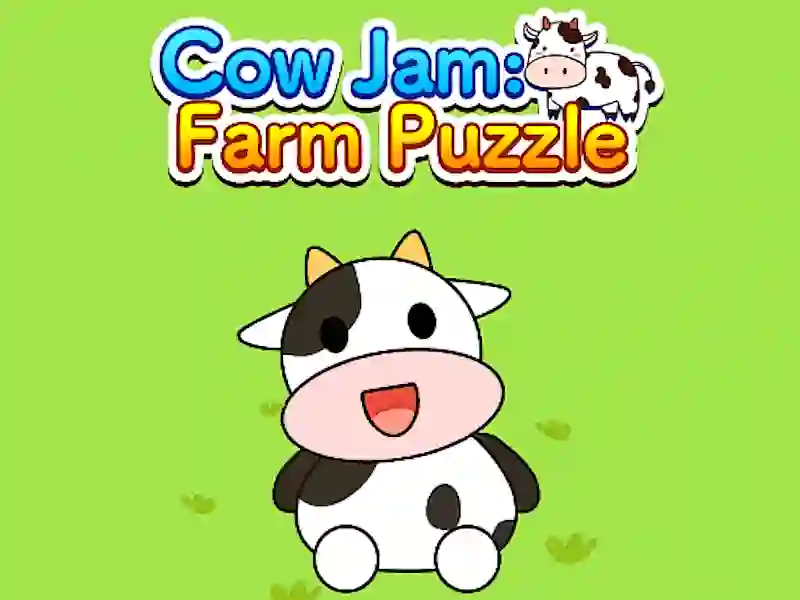 لعبة Cow Jam Farm puzzle على الانترنت