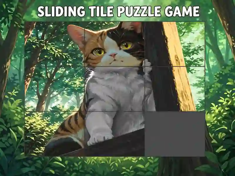 لعبة Sliding Tile Puzzle Game على الانترنت