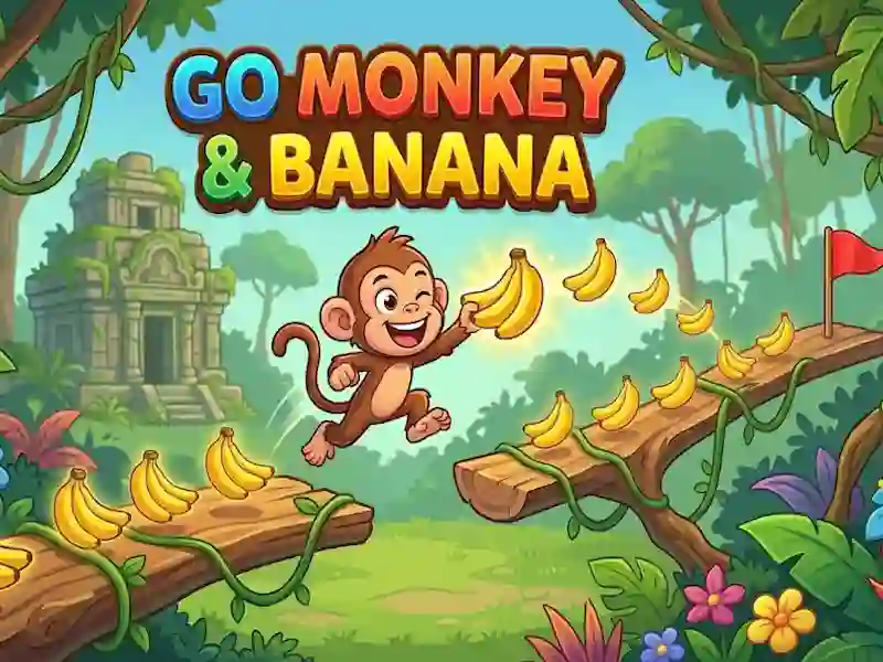 لعبة Go monkey & Banana على الانترنت