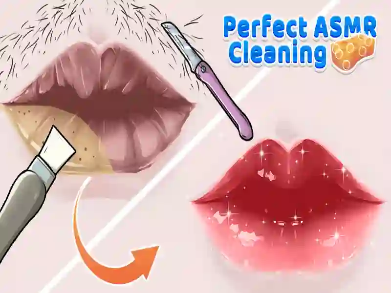 لعبة ASMR ﻲﻟﺎﺜﻤﻟﺍ ﻒﻴﻈﻨﺘﻟﺍ على الانترنت