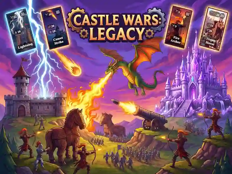 لعبة Castle Wars: Legacy على الانترنت
