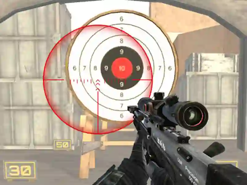 لعبة 3D FPS Target Shooting على الانترنت