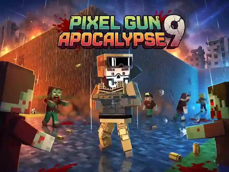 لعبة Pixel gun apocalypse 9 على الانترنت