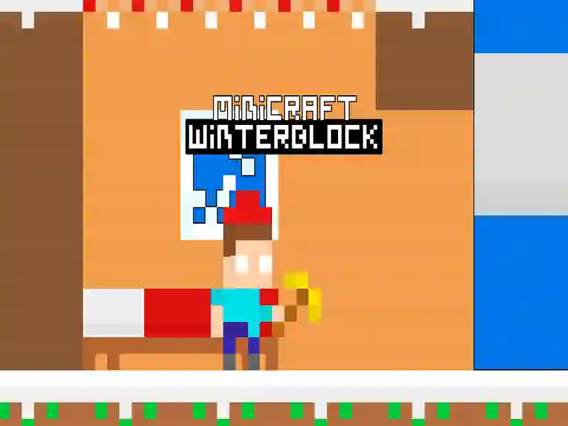 لعبة Minicraft Winterblock على الانترنت
