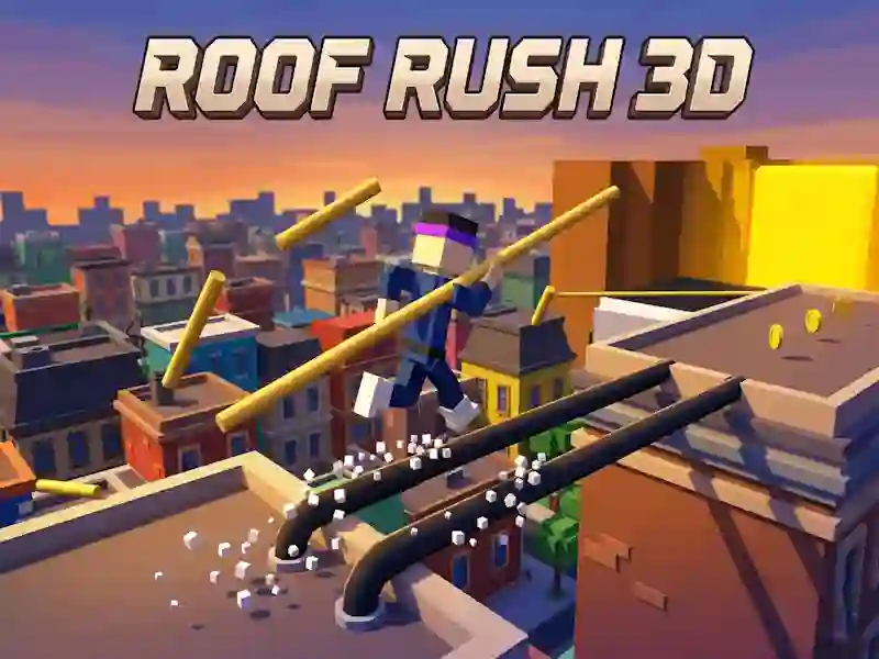 لعبة Roof Rush 3D على الانترنت