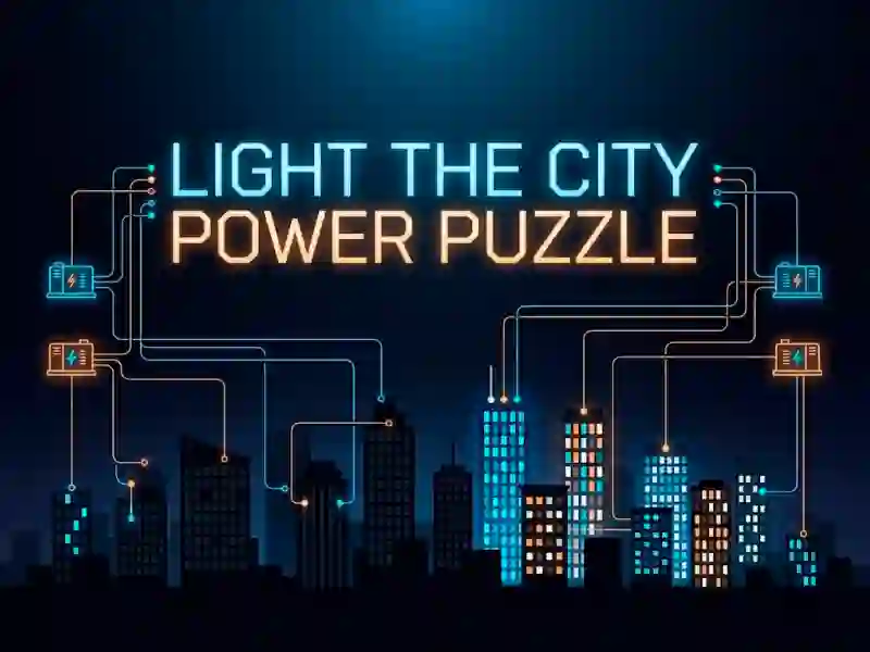 لعبة Light the City Power Puzzle على الانترنت