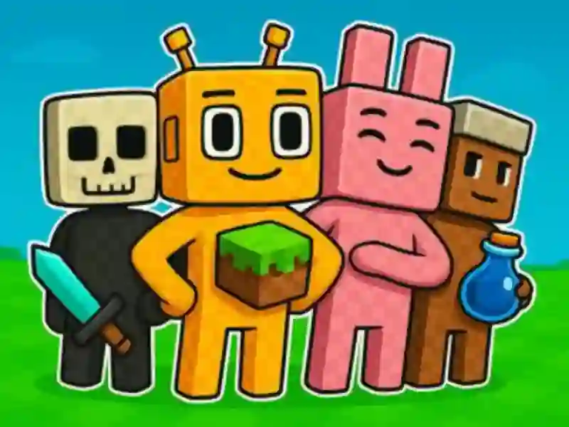 لعبة Sprunki Craft- Sandbox 3D على الانترنت