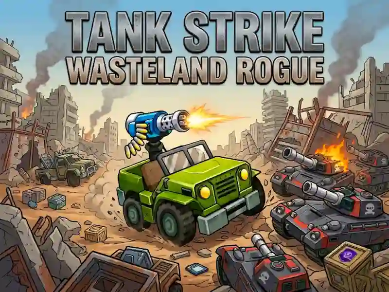 لعبة Tank Strike Wasteland Rogue على الانترنت
