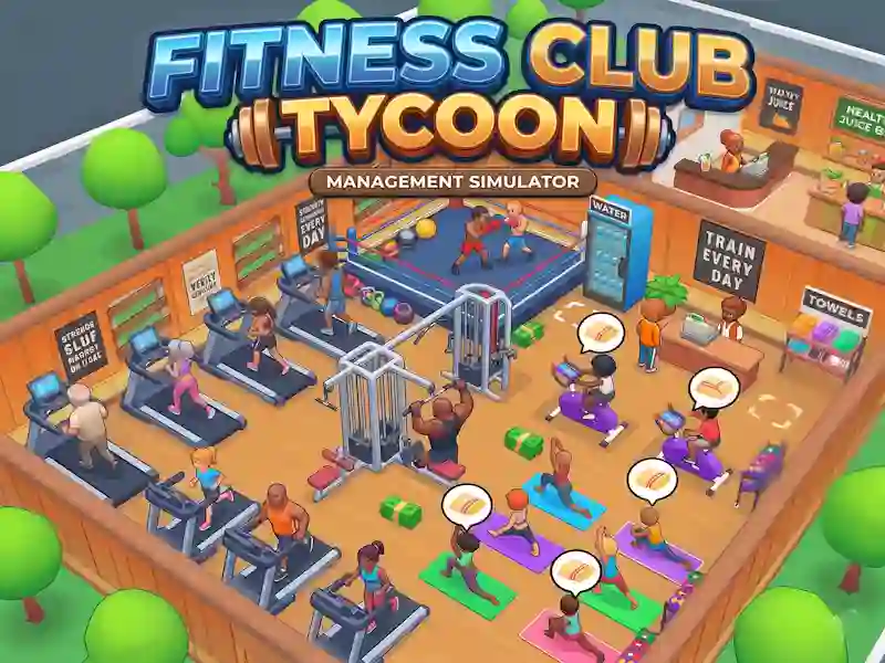 لعبة Fitness Club Tycoon على الانترنت