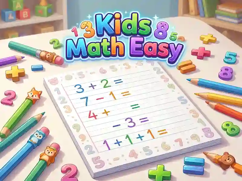 لعبة Kids Math Easy على الانترنت